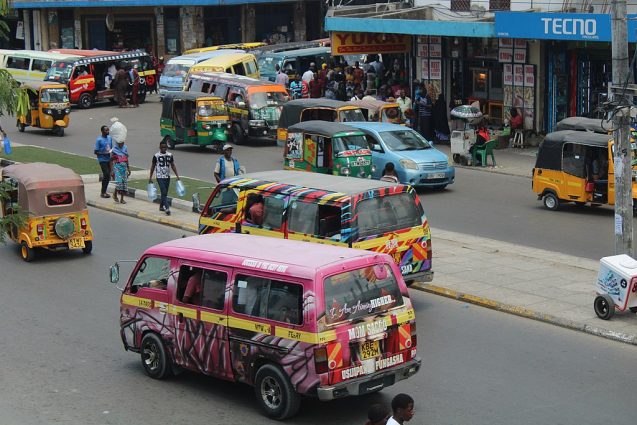 Colorful Matatu in Mombasa-637x425